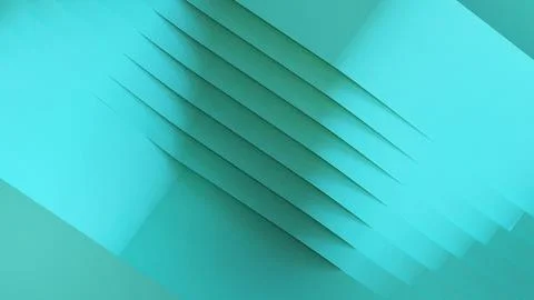 Abstract Background. Paper Cut Creative idea and Business concept for Futuristic Stock Illustration