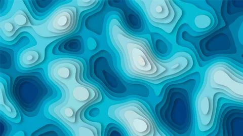 Abstract background with paper cut out layers. Vector illustration. Material Stock Illustration
