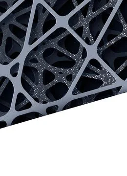 Abstract background in paper cut style. 3d realistic vector backdrop with cut Stock Illustration