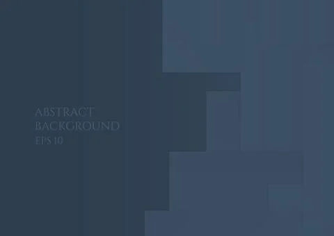 Abstract background paper layer desgin blue concept minimal poster Stock Illustration