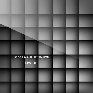 Abstract background with paper layers and shadows Stock-Illustration