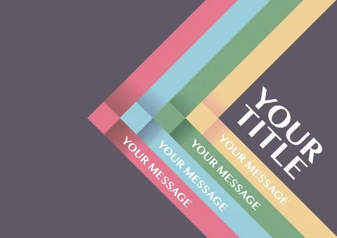 Abstract background with paper layers. Stock Illustration