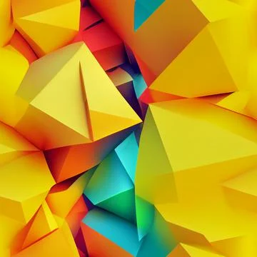 Abstract background paper with triangles shape Stock Illustration