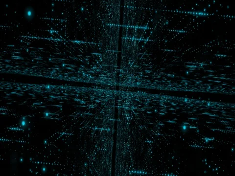 Abstract Background particle dolly camera Stock Footage 84225790