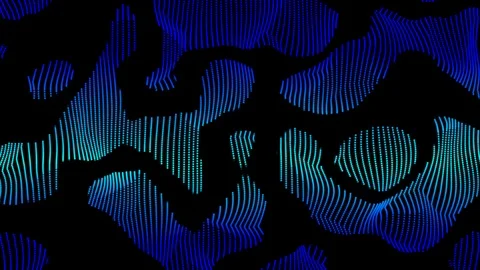 Abstract background, particle field. Video loop. Stock-Footage 94866312