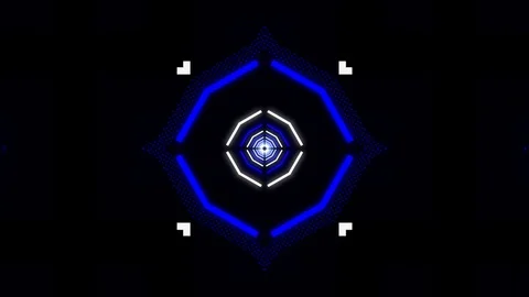 Abstract background, particle field. Video loop. Stock-Footage 117346400