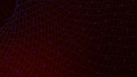 Abstract background particle wave Illustrazione stock