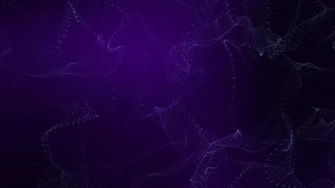 Abstract background particle wave 스톡 일러스트