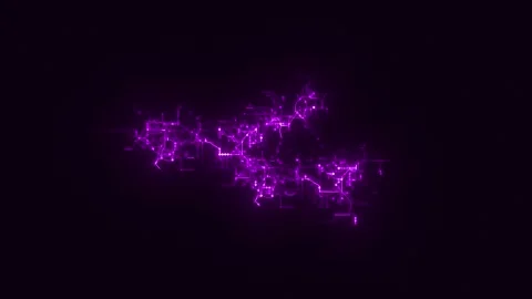 Abstract background with particles Stock Footage 317535503