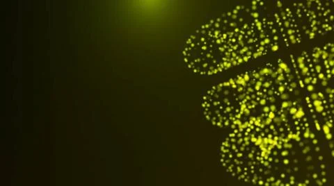 Abstract background with particles that form rings Abstract background wit... Stock Photos