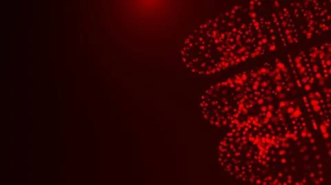 Abstract background with particles that form rings Abstract background wit... Stock Photos