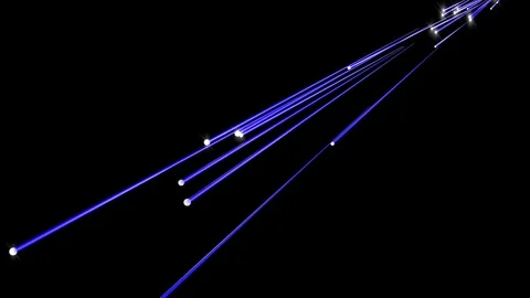 Abstract background particles of optical fiber Stock Footage 109404601