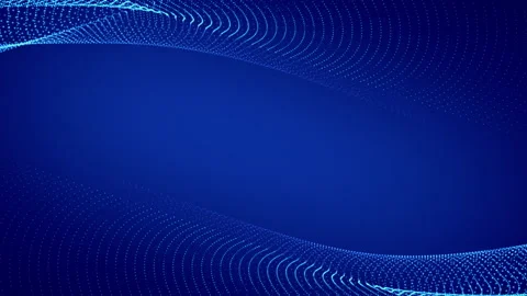 Abstract background Particles purple and blue. AI Tech, big data concept. Stock Footage 155344974