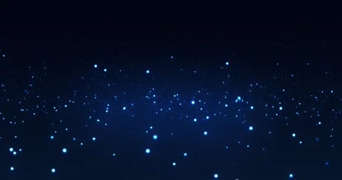 Abstract background with particles, shiny dots and stars Stock Footage 251000684