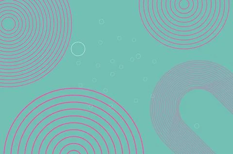Abstract background with pastel memphis elements and posters, banners and w.. Stock Illustration