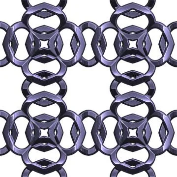 Abstract background pattern 3d effect seamless background wallpaper metal ... 写真素材