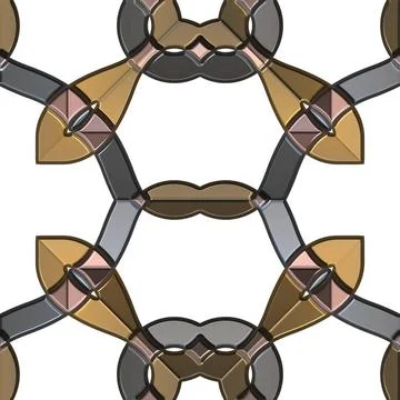 Abstract background pattern 3d effect seamless background wallpaper metal ... Foto stock