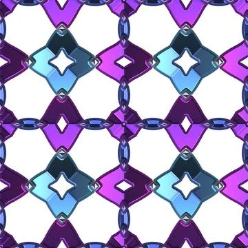 Abstract background pattern 3d effect seamless background wallpaper metal ... 库存照片