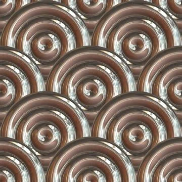 Abstract background pattern 3d effect seamless background wallpaper metal ... Stock Photos