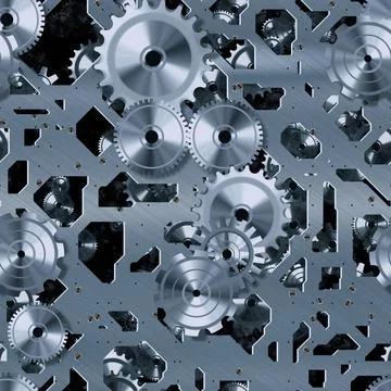 Abstract background pattern 3d effect seamless background wallpaper metal ... Stock Photos