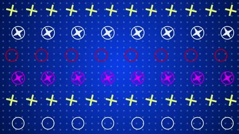 Abstract background pattern animation motion graphic Stock Footage 196549652