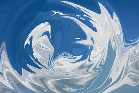 Abstract background pattern in blue and white Stock Illustration