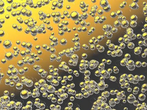Abstract background pattern Champagne drink bubbles background. Copyright:... Stock Photos