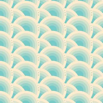 Abstract Background Pattern circle blue tone Vector illustration. 스톡 일러스트