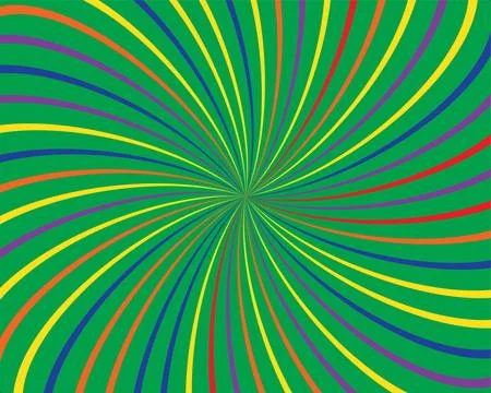 Abstract background. Pattern of color rays and ornament. Vector backdrop temp Stockillustratie