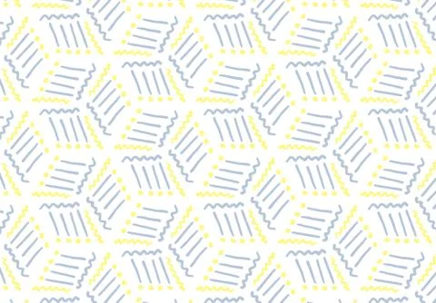 Abstract background pattern. Colored repeating lines. Hand-drawn vector illus Stock Illustration
