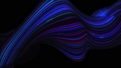 Abstract background pattern of colorful lighting lines. Stock Footage 158723822