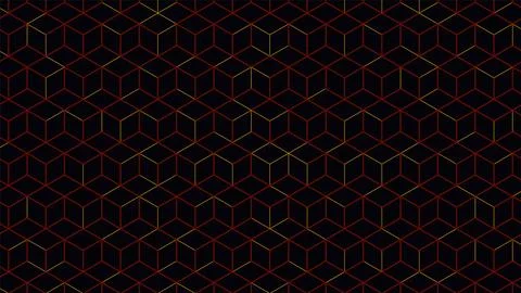 Abstract background pattern design geometric texture dark 3d technology cub.. Illustrazione stock