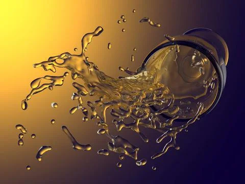 Abstract background pattern The drink is spilled from a glass. Copyright: ... Stock Photos