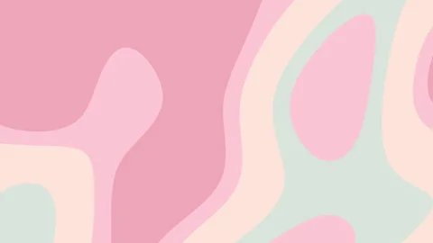 Abstract background pattern featuring pink, white, and green pastel shades Stock Footage 324891966