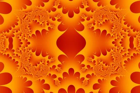 Abstract background pattern  - flames Stock Illustration