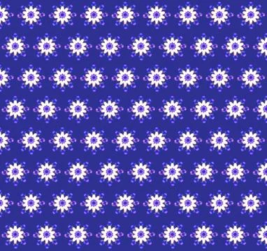 Abstract background pattern  flowers made from light bokeh Stock Illustration