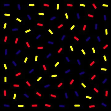 Abstract background pattern geometric on black color Stock Illustration