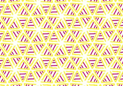 Abstract background pattern. Hand-drawn abstraction geometry illustration. Illustrazione stock