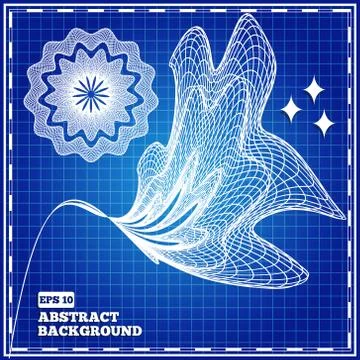 Abstract background with pattern. Stock Illustration