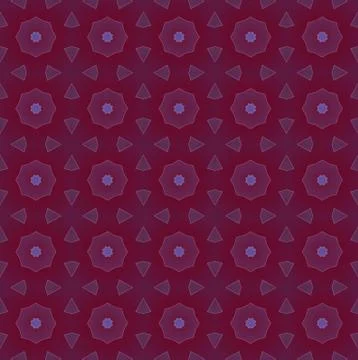 Abstract background pattern, kaleidoscope Illustration