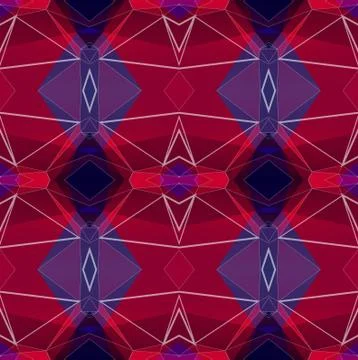 Abstract background pattern, kaleidoscope Illustrazione stock