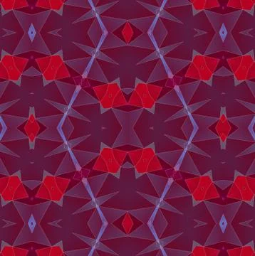 Abstract background pattern, kaleidoscope Illustration