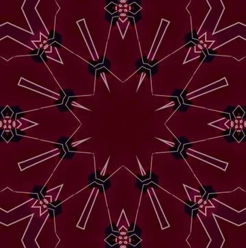Abstract background pattern, kaleidoscope Illustrazione stock