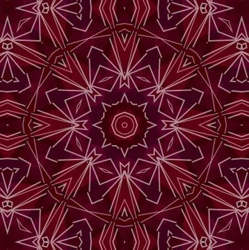 Abstract background pattern, kaleidoscope Stock-Illustration