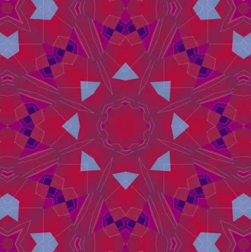 Abstract background pattern, kaleidoscope Stock-Illustration