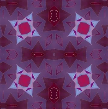 Abstract background pattern, kaleidoscope 스톡 일러스트