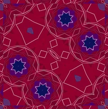 Abstract background pattern, kaleidoscope Stock-Illustration