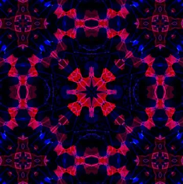 Abstract background pattern, kaleidoscope 스톡 일러스트