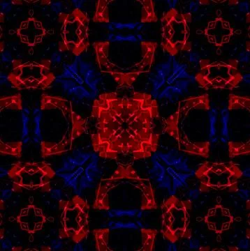 Abstract background pattern, kaleidoscope Illustrazione stock