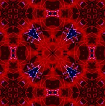 Abstract background pattern, kaleidoscope Stock-Illustration